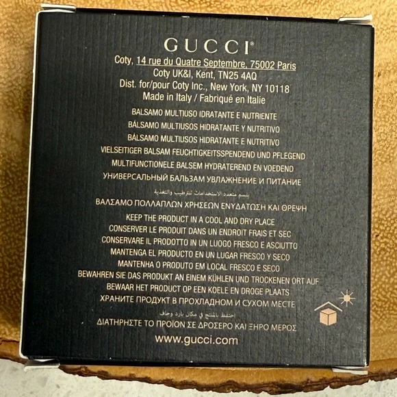 Gucci Compact with Gold and Teal Design - Picture 5 of 7